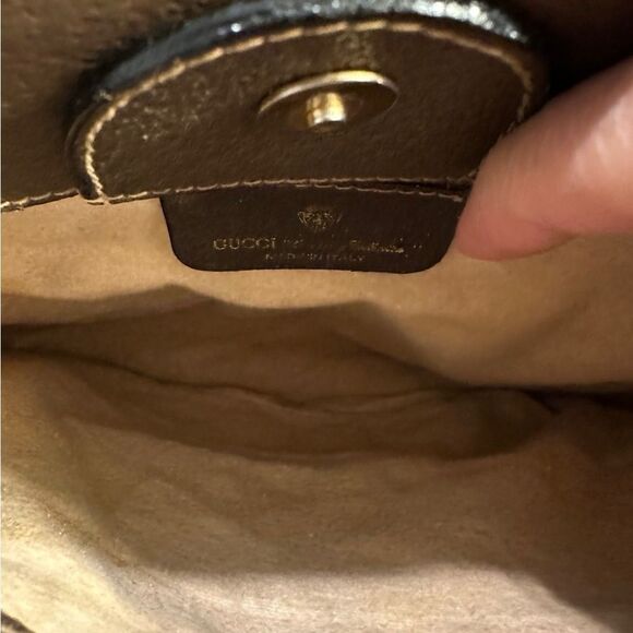 Gucci Secchiello Monogramma GG Vintage horsebit Ophidia Shoulder bag - Picture 2 of 12